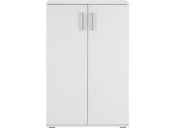 Skrinka Na Topánky Jimmy Ii - biela, Moderný, kompozitné drevo (70/106/34cm) - Mömax modern living Skrinka Na Topánky Jimmy Ii - biela, Moderný, kompozitné drevo (70/106/34cm) - Mömax modern living