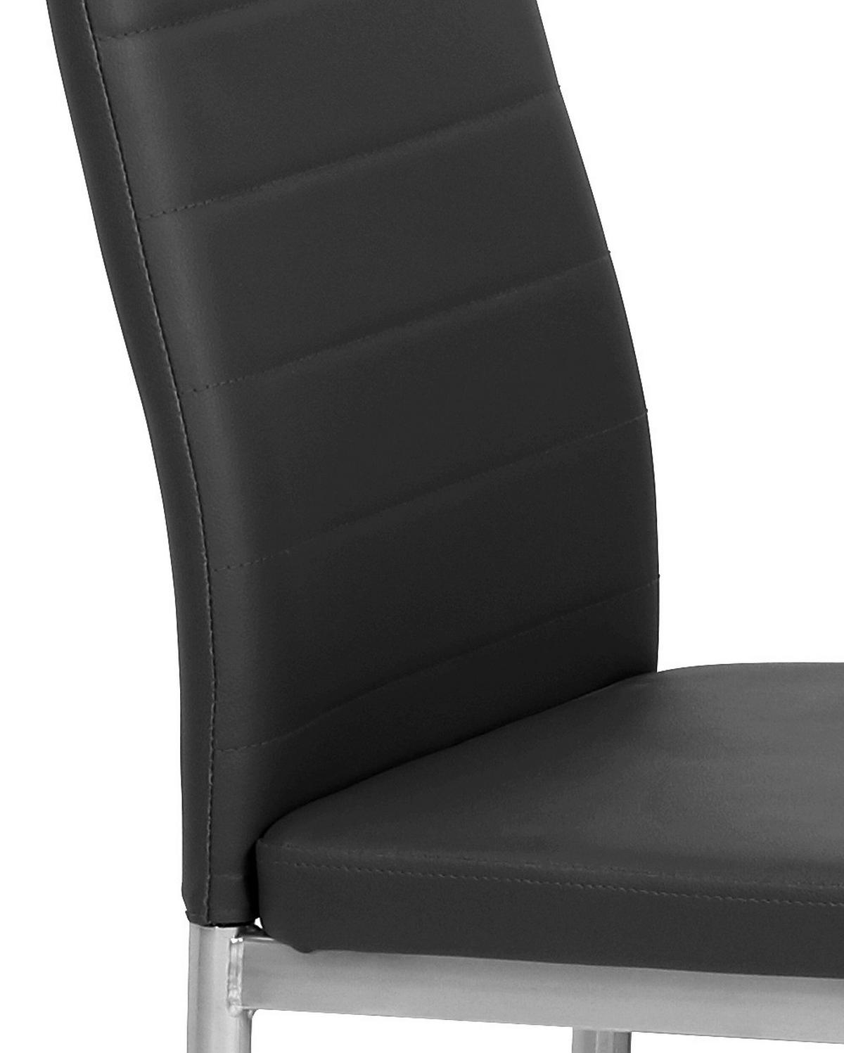 JÍDELNÍ SET DUO G - šedá, Moderní, kov/kompozitní dřevo (80/74/80cm) - Based