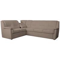 ECKSCHLAFSOFA Rafael, Taupe S: 279x224cm - Taupe/Beige, Trend, Textil (279/224cm)