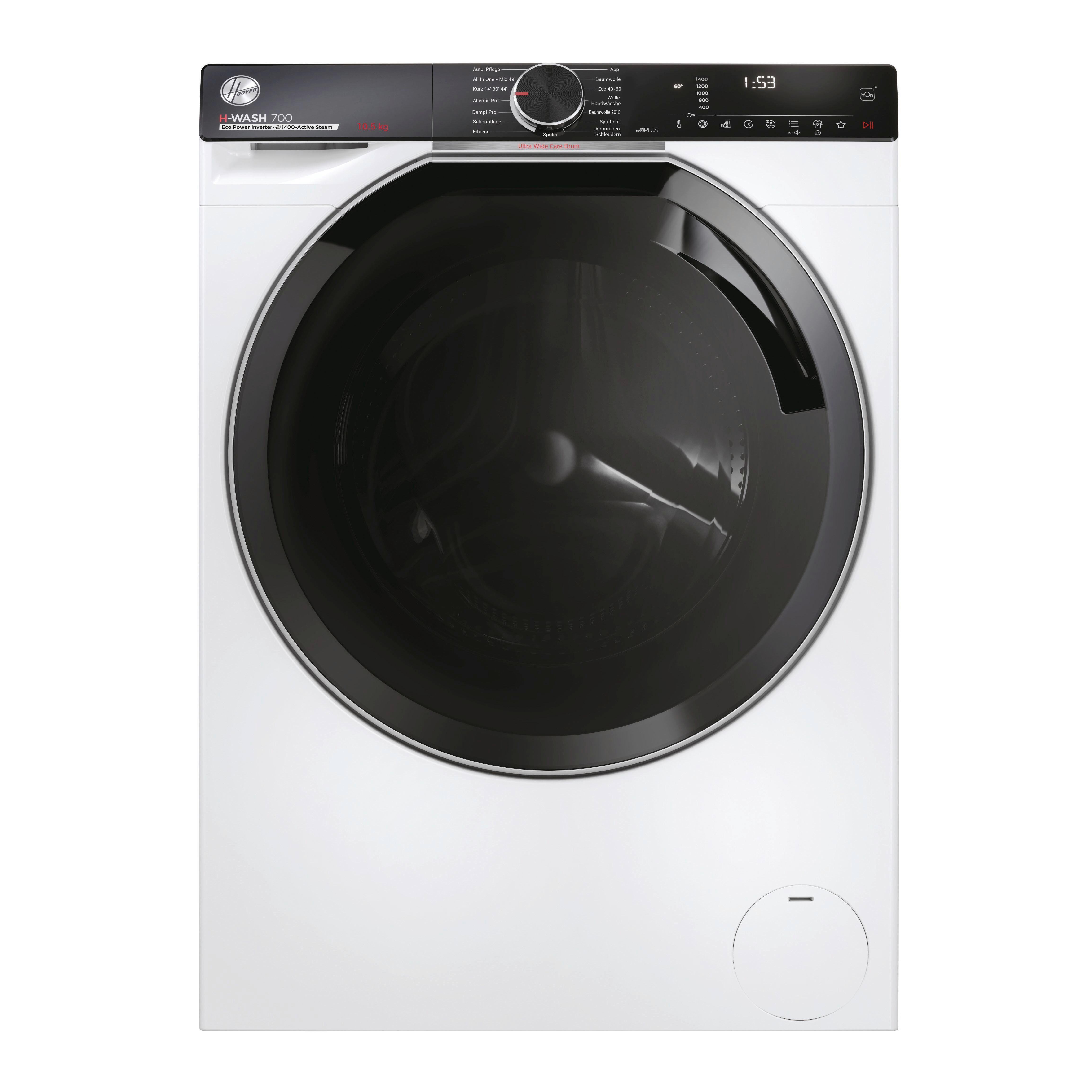 Waschmaschine Hoover H7w 4105mbc-84 10 Kg 1400 U/Min - Weiß, Basics, Glas/Kunststoff (60/85/60cm) - Hoover