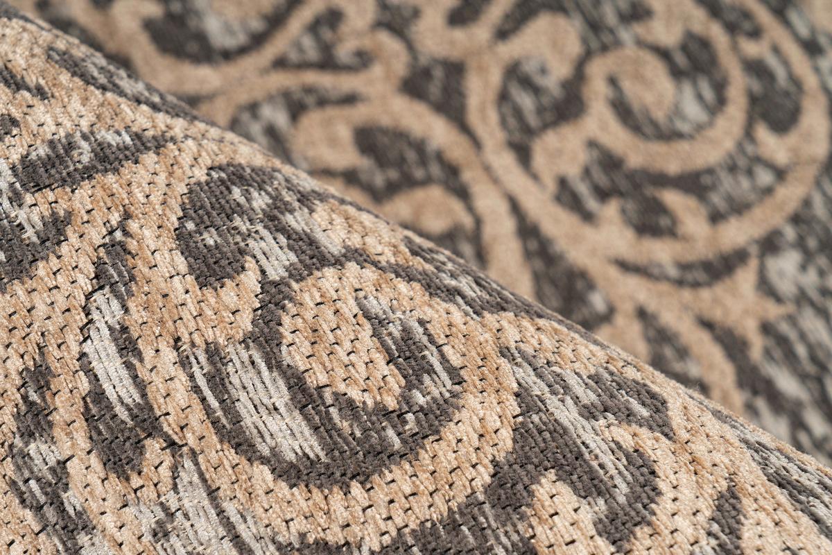 Flachwebeteppich Davio 100 - Beige, KONVENTIONELL, Textil (160/230cm)