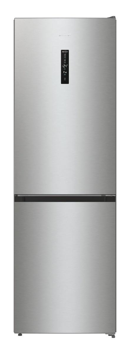 Kühl-gefrier-kombination N61ea2xl4 - Edelstahlfarben, Basics, Glas/Kunststoff (60/185/59,2cm) - Gorenje