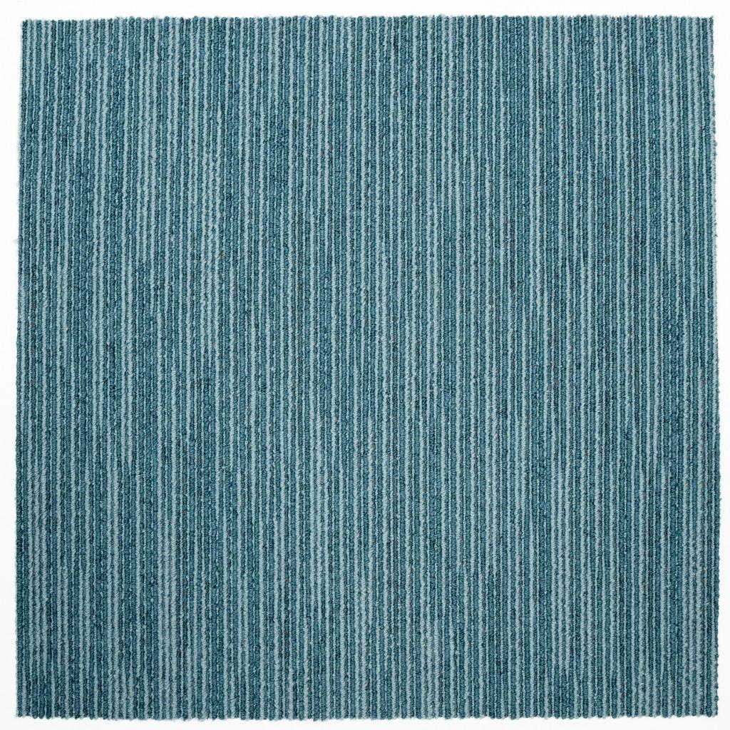 Teppichfliese Türkis Ambition 50x50 cm Florhöhe 3 mm