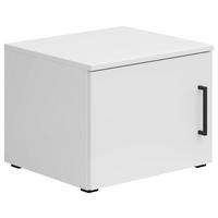 Nadstavec na skriňu MULTISTAURAUM š: 45 cm - čierna/biela, Modern, kompozitné drevo/plast (45/35/40cm)