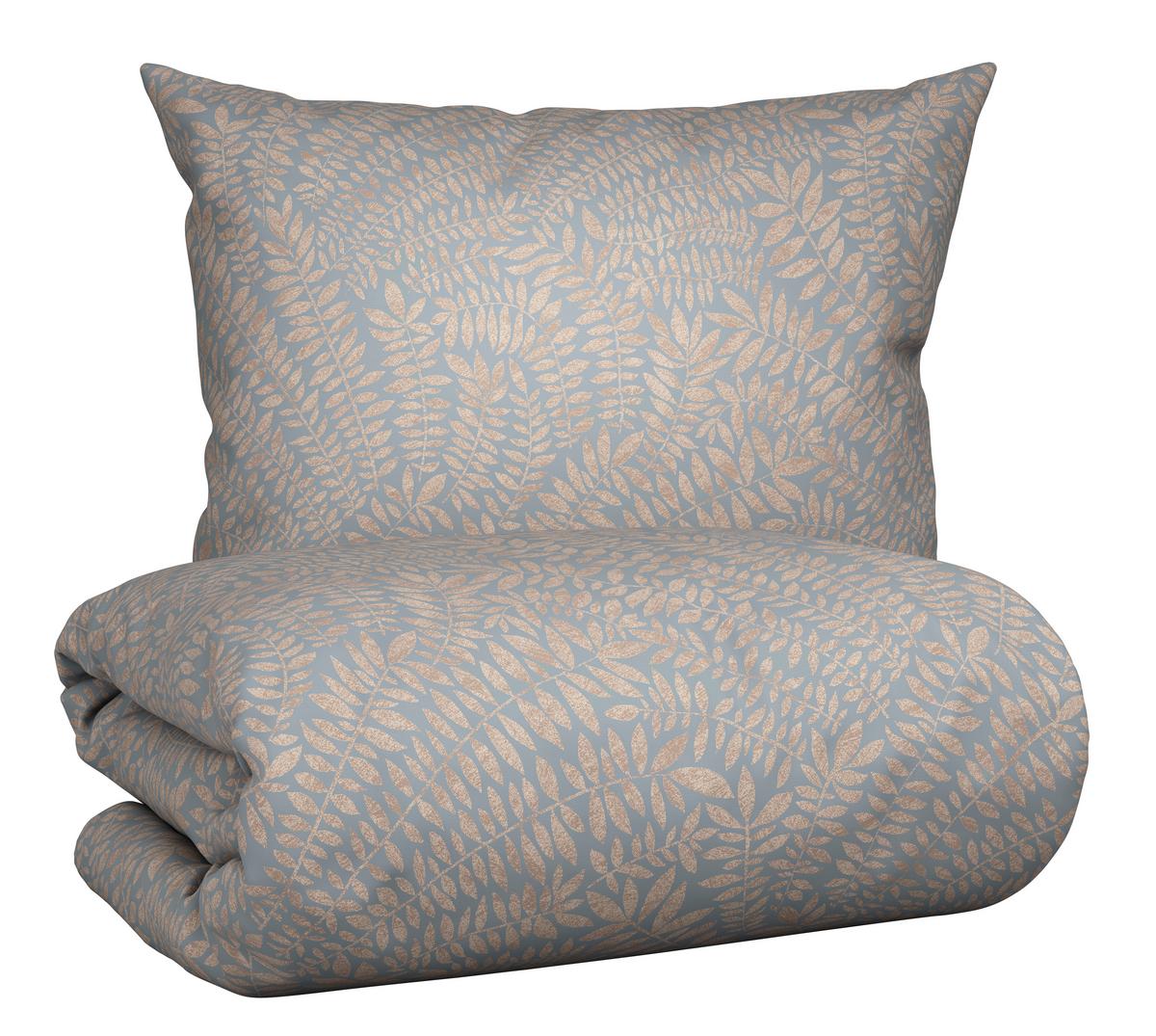Povlečení Lorita, 70/90 140/200cm - modrá, textil (140/200cm) - Modern Living