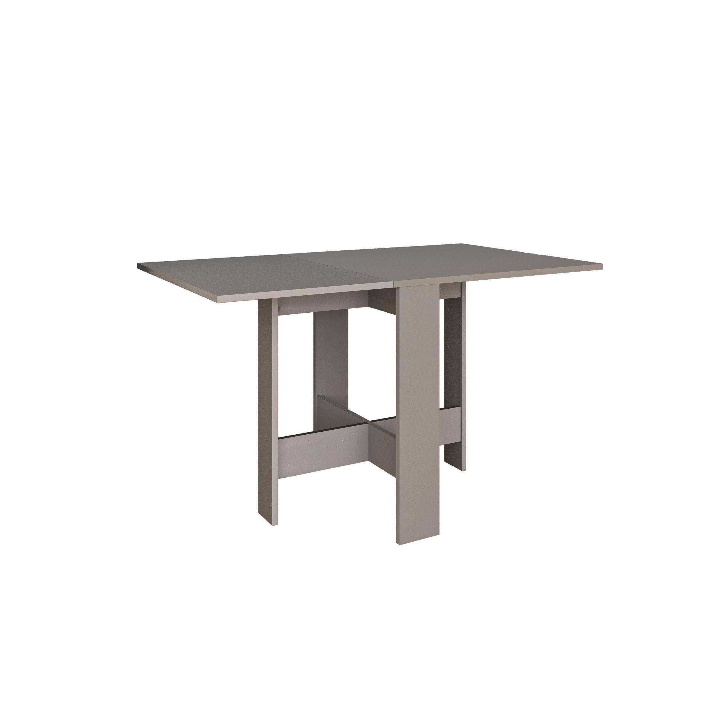 Esstisch Artemio Mokka B: 76 Cm - Mokka, Design, Holzwerkstoff (130/76/73cm) - Livetastic