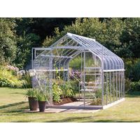 Gewächshausbausatz Diana 11500 11,5 m2 Metall/Glas - Alufarben, Basics, Glas/Metall (263,5/254,5/445cm)