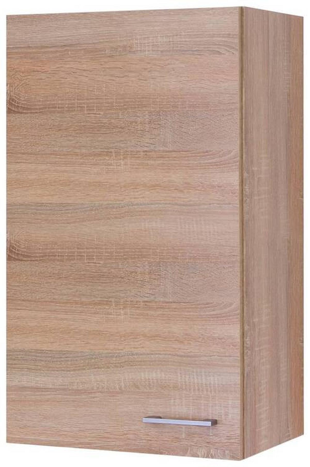 Konyha Felsőszekrény Samoa - Sonoma tölgy/fehér, Konventionell, faalapú anyag (50/89/32cm)