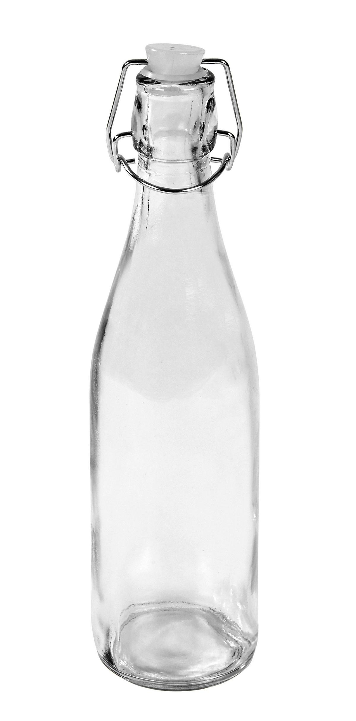 Üveg, 0,5 Liter Irinai - átlátszó, Konventionell, Üveg/fém (7/27cm) - Luca Bessoni