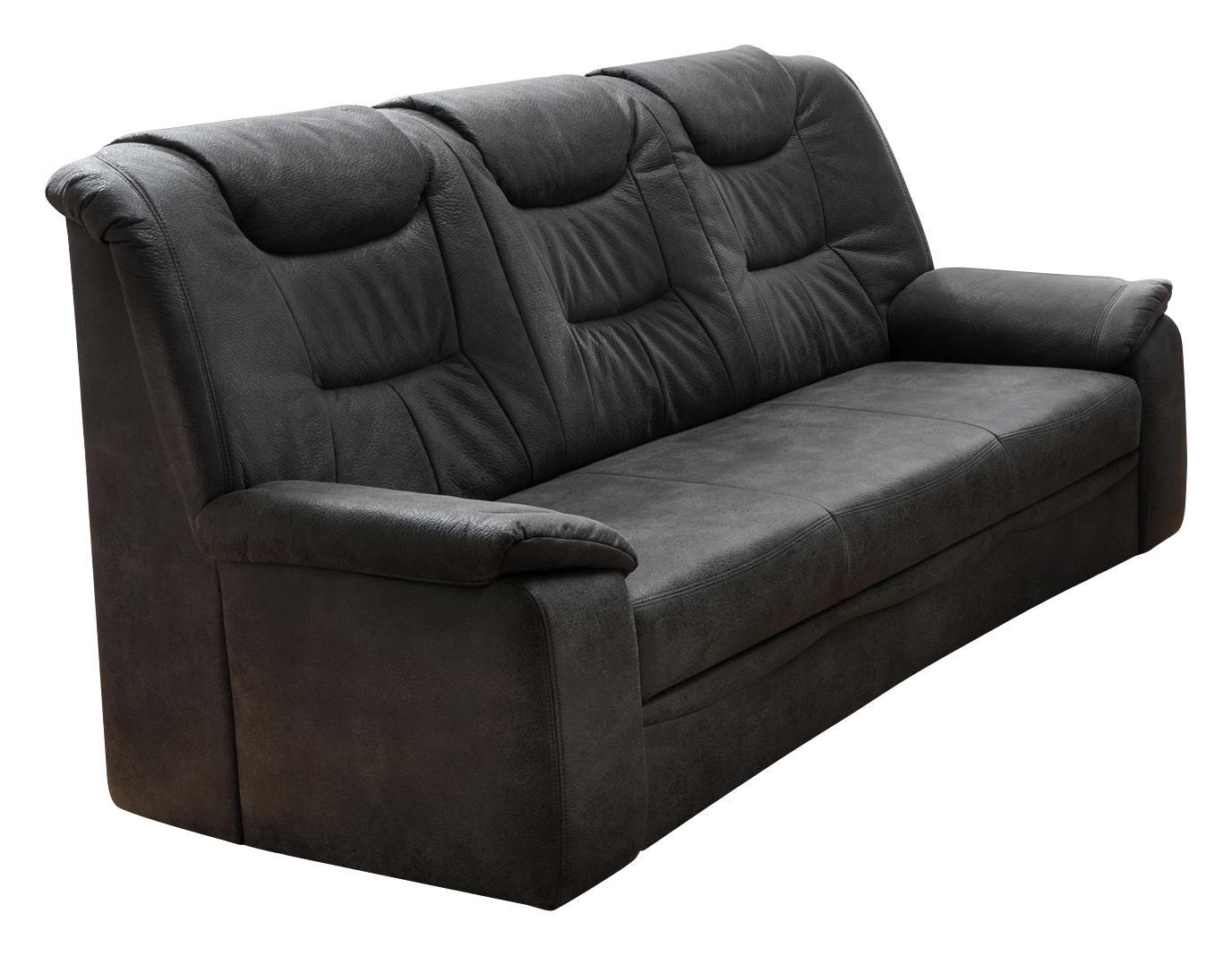 Dreisitzer Sofa in Dunkelgrau kaufen
