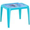 Kindertisch Eisprinzessin Hellblau Kunststoff Wetterfest - Hellblau, MODERN, Kunststoff (55/50/44cm)