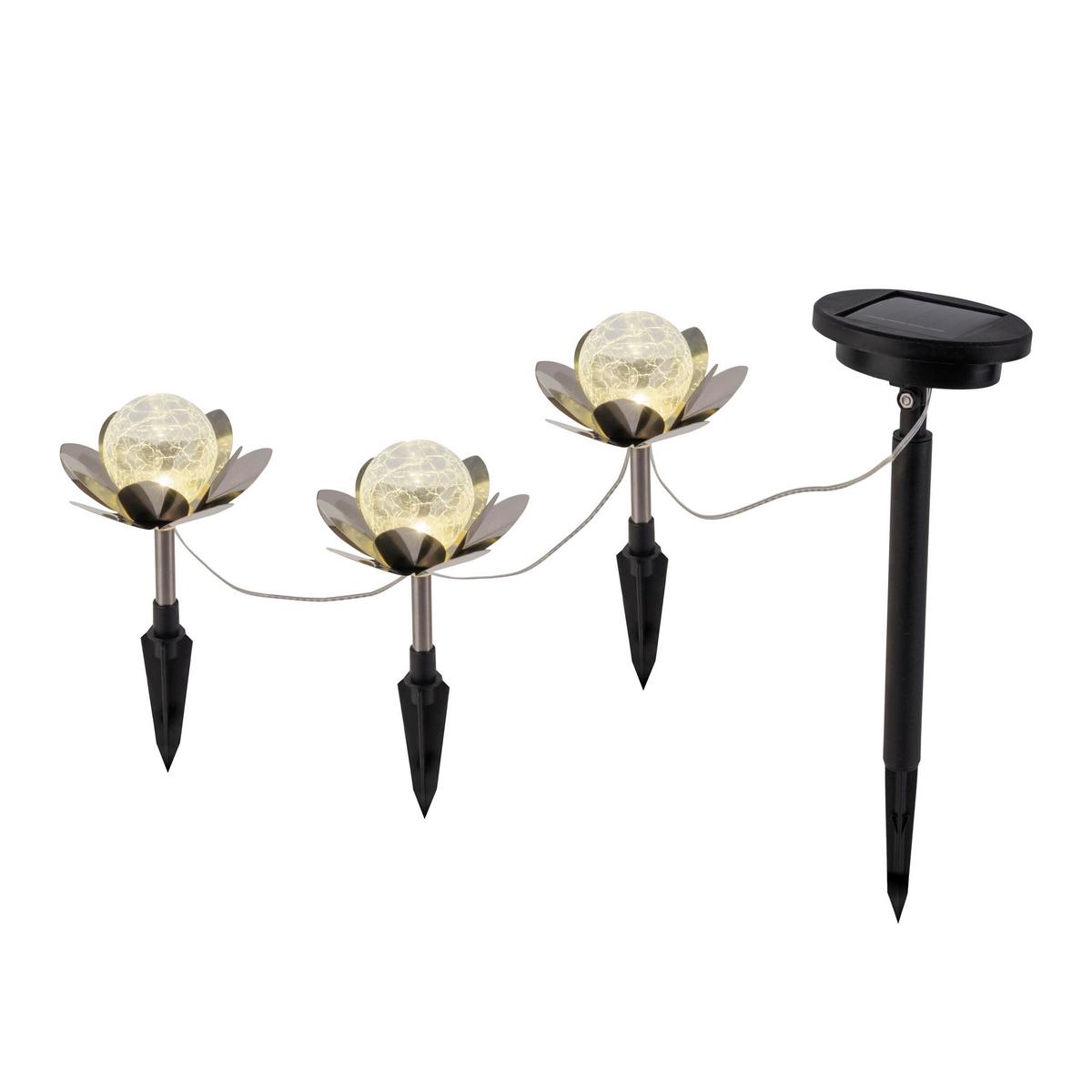 Solarleuchte 5325859 Lule 3er Set - Basics (10/10/20cm) - Näve