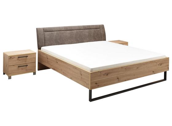 Bettanlage Orlando 180x200 Eiche - Eichefarben, MODERN, Holzwerkstoff (186,8/94,5/214,6cm) Bettanlage Orlando 180x200 Eiche - Eichefarben, MODERN, Holzwerkstoff (186,8/94,5/214,6cm)