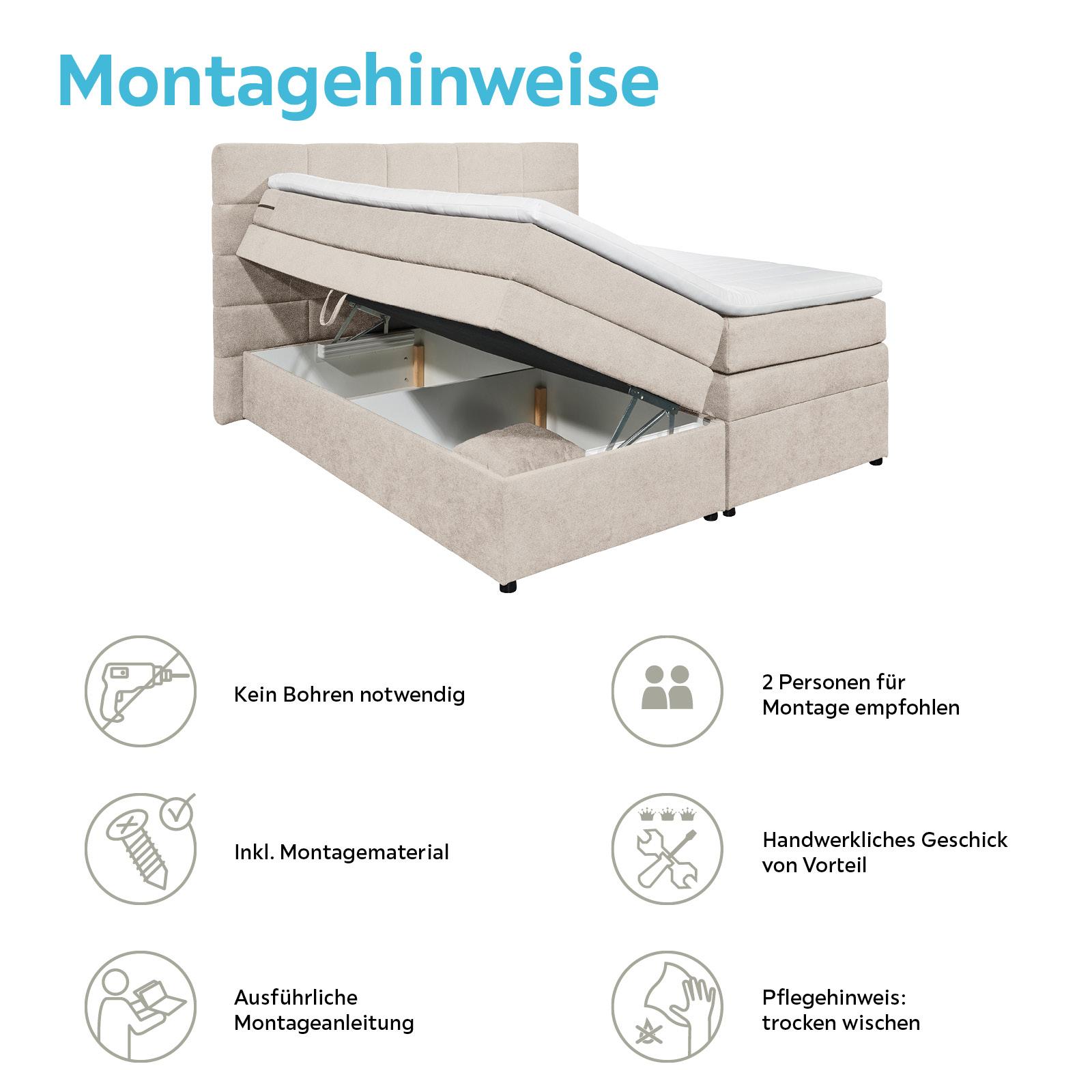 Boxspringbett Montage