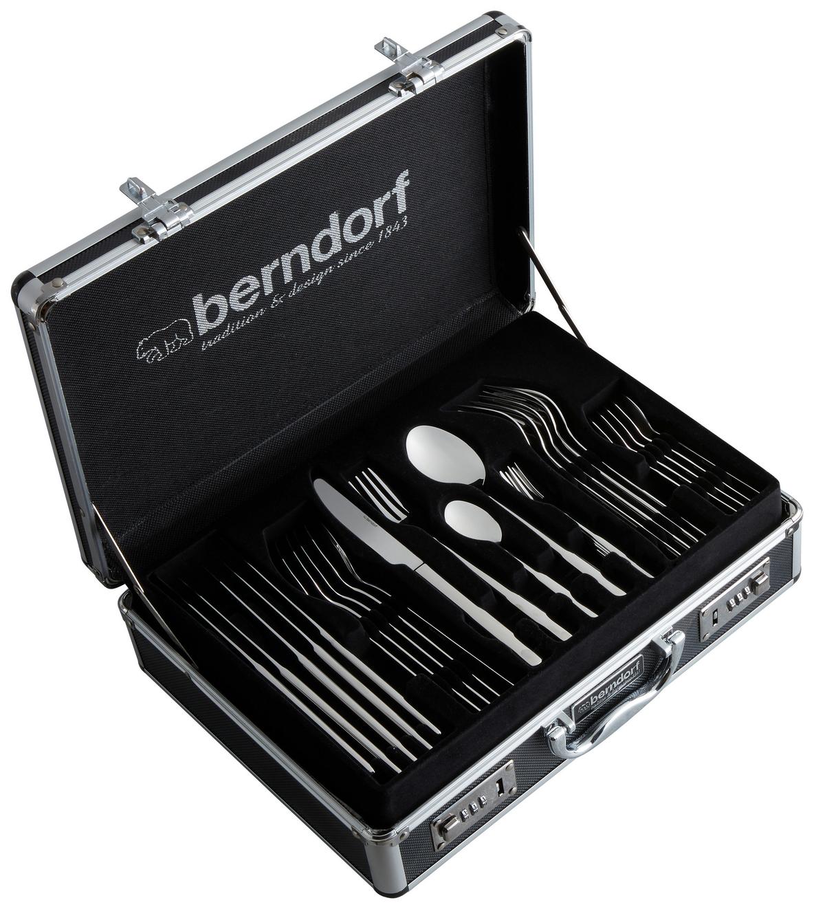 Besteckset 60-Teilig Toronto für 12 Personen - KONVENTIONELL, Metall (32,5/43,5/10,5cm) - Berndorf