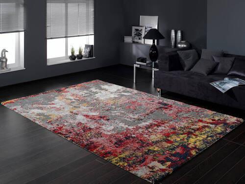 Webteppich Multicolor Timeline Summer 120x170 cm - Multicolor, Design, Textil (120/170cm) - Novel