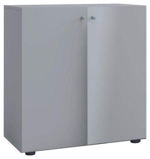 Aktenschrank Vandol Mini Grau Dekor B: 70 cm - Grau, Basics, Holzwerkstoff (70/74/39cm) - MID.YOU