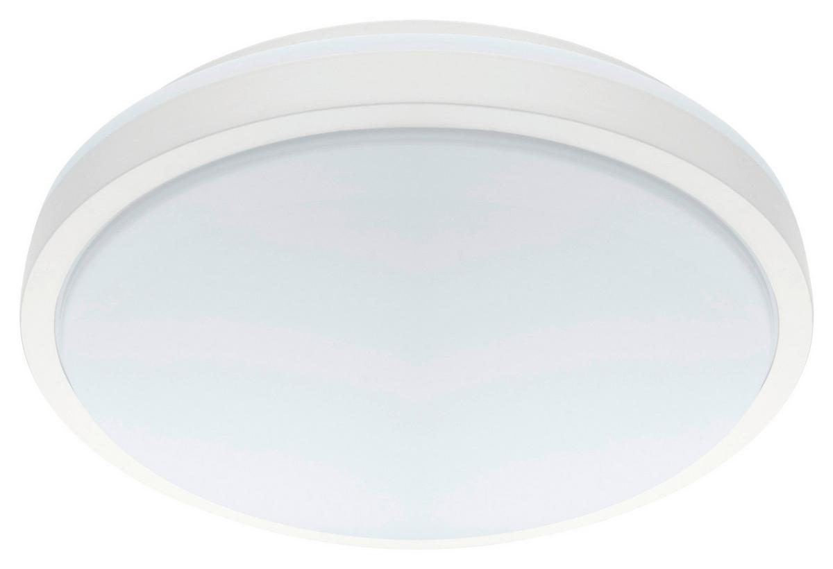 Led-deckenleuchte Competa 1 Ø 43 Cm - Weiß, MODERN, Kunststoff/Metall (43/5,5cm)
