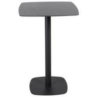 Barový stůl LEO 70x70cm - černá, Moderní, kov/keramika (70/105/70cm) - Mömax