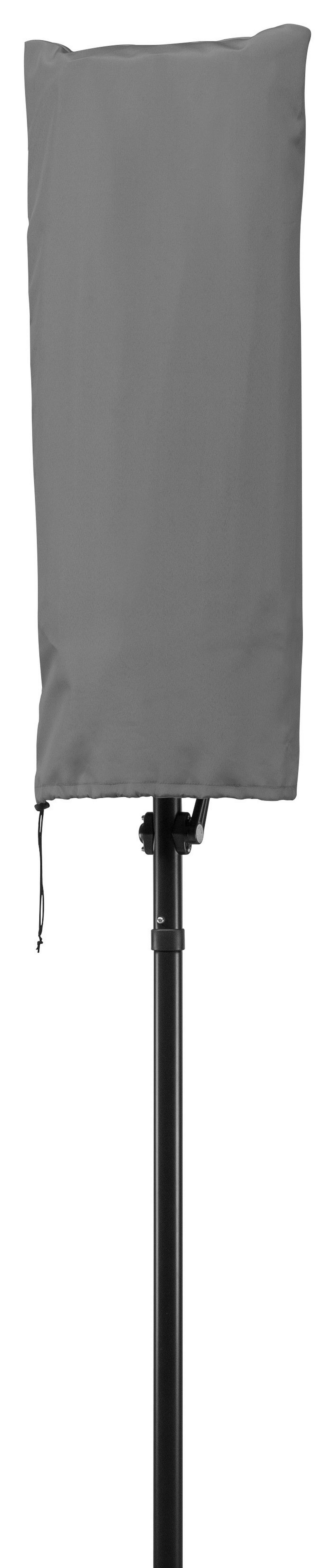 Doppelsonnenschirm Salerno BxHxT: 300x220x150 cm Anthrazit - Anthrazit, Basics, Textil/Metall (300/220/150cm) - Schneider