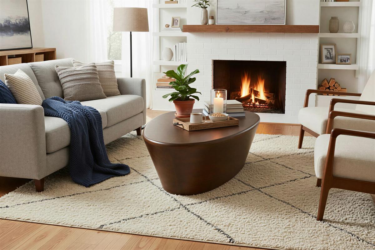 COUCHTISCH Mangoholz B: 107cm - Braun, Design, Holz (107/78/30cm) - MID.YOU