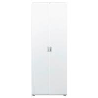 Mehrzweckschrank Arcconati Hhs Weiss Holz Dekor BxH 34x189cm - Weiß, Basics, Holzwerkstoff (70/34/189cm) - MID.YOU