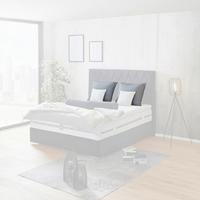 Kissensatz Paula B2 60x70 Cm Pastellblau - Blau, KONVENTIONELL, Textil (60/70cm)
