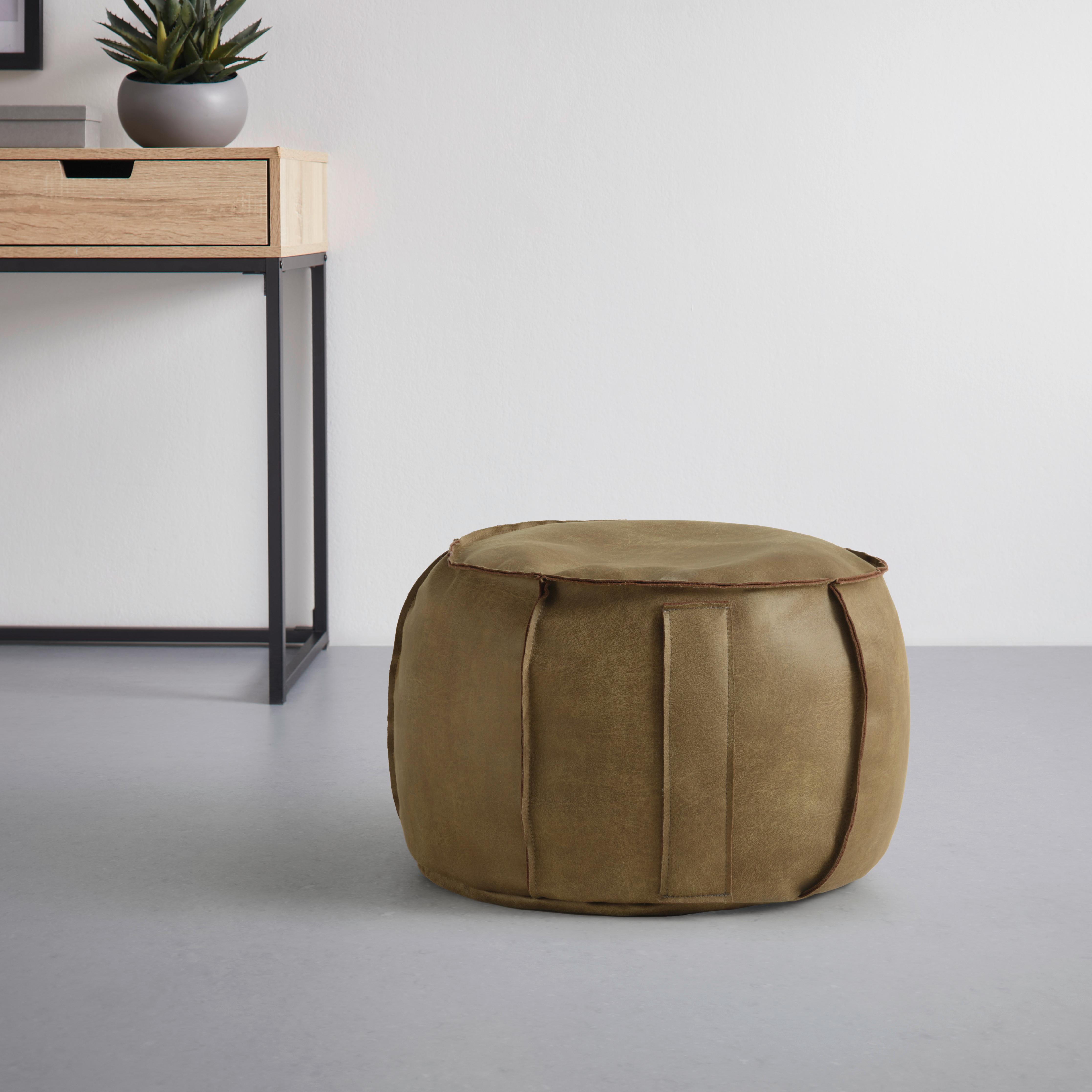 TABURETKA FALUN II - zelená, Modern, textil (60/36cm) - Mömax