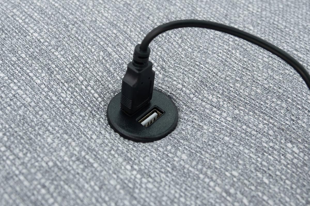 Kanapéágy Malcolm Hellgrau - világosszürke, Basics, textil (236/79-100/90cm) - MID.YOU