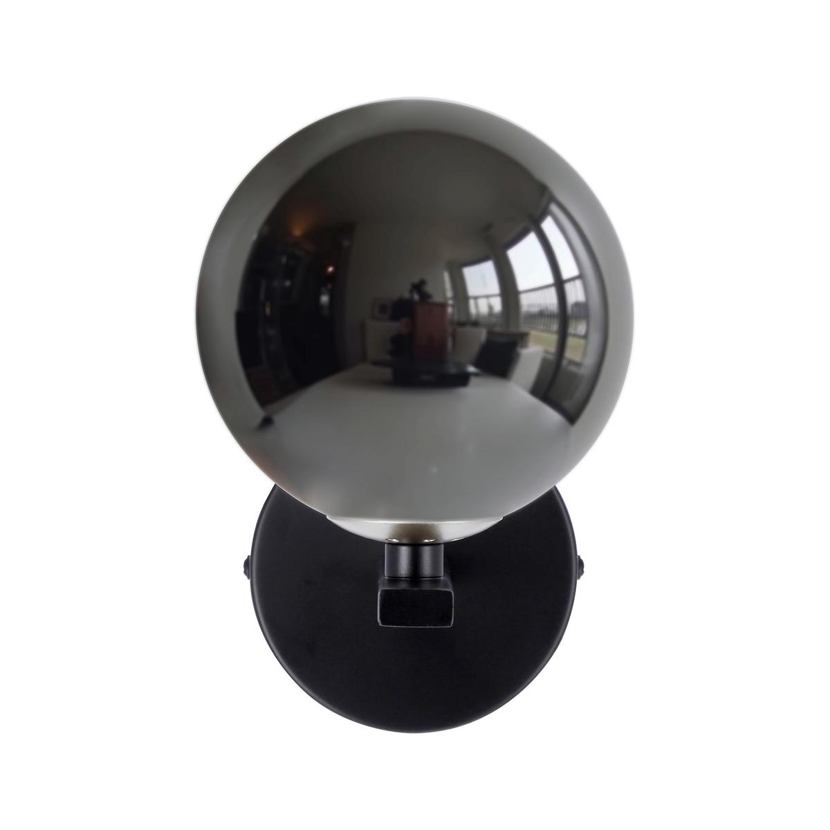 Wandleuchte 21-44129 Kama - Goldfarben/Graphitfarben, KONVENTIONELL, Metall (20/12/19cm)