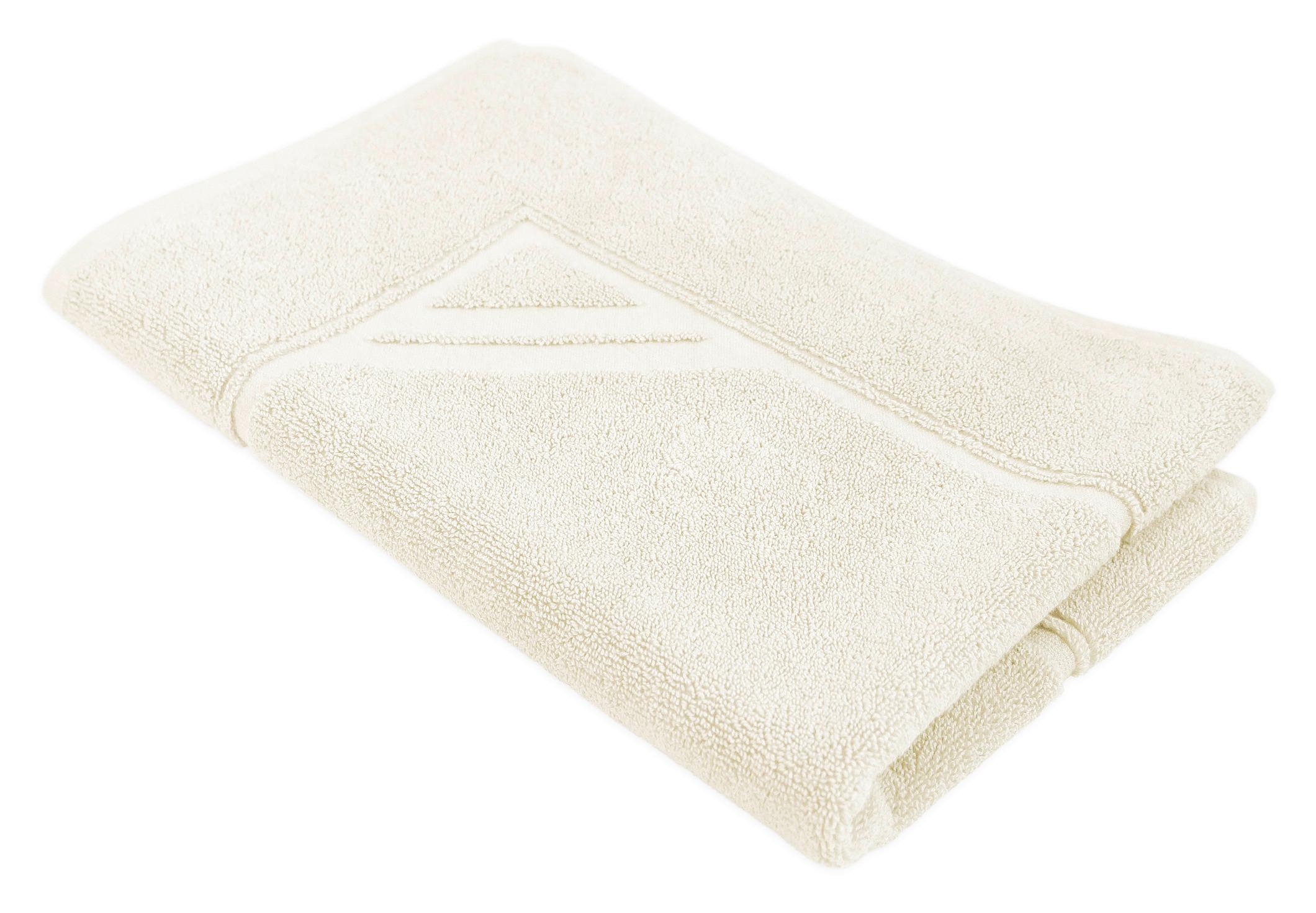Badematte Katharina - Creme, LIFESTYLE, Textil (50/70cm) - Framsohn