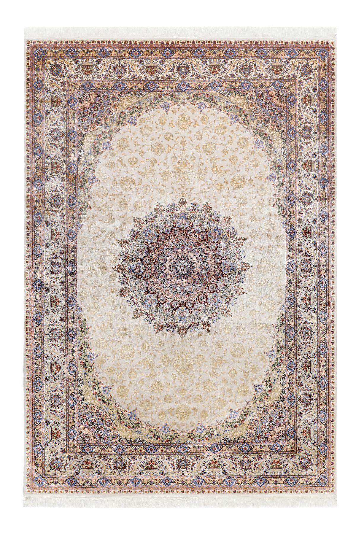 Orientalischer Webteppich Beige Täbriz 250x340 Cm - Beige, LIFESTYLE, Textil (250/340cm) - WECON HOME