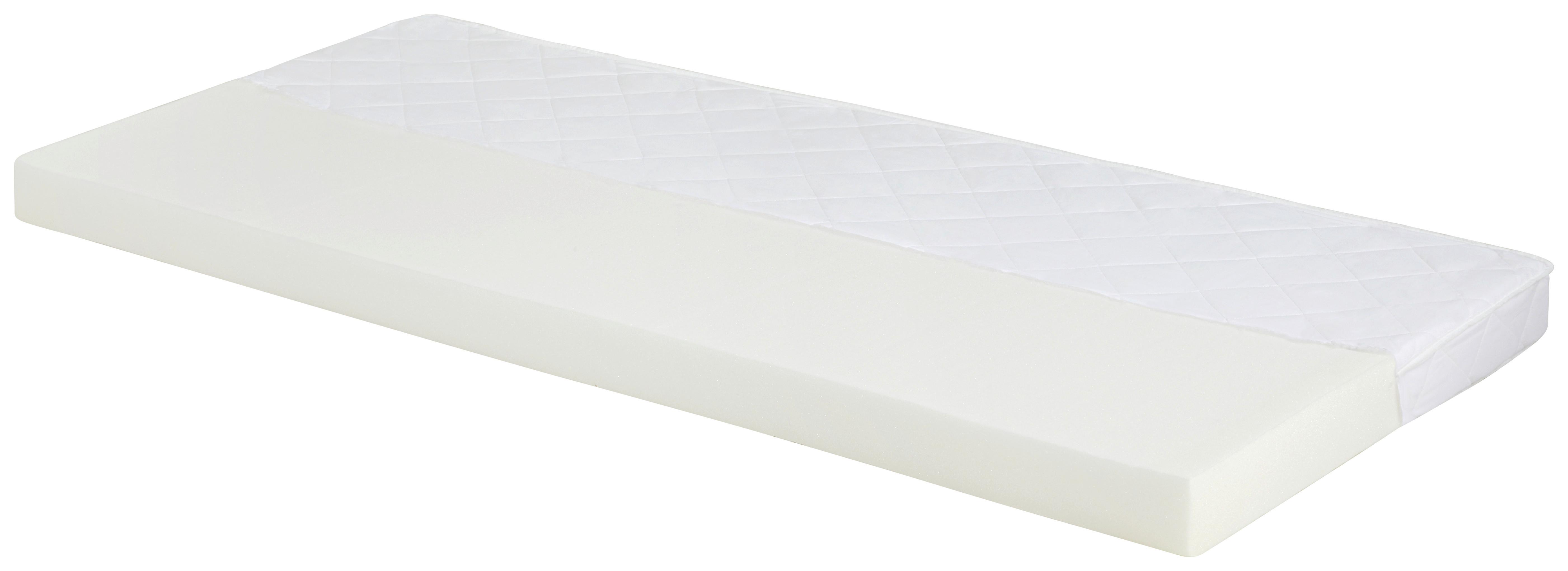 Rollmatratze Basic - Weiß, Textil (90/200cm) - Primatex