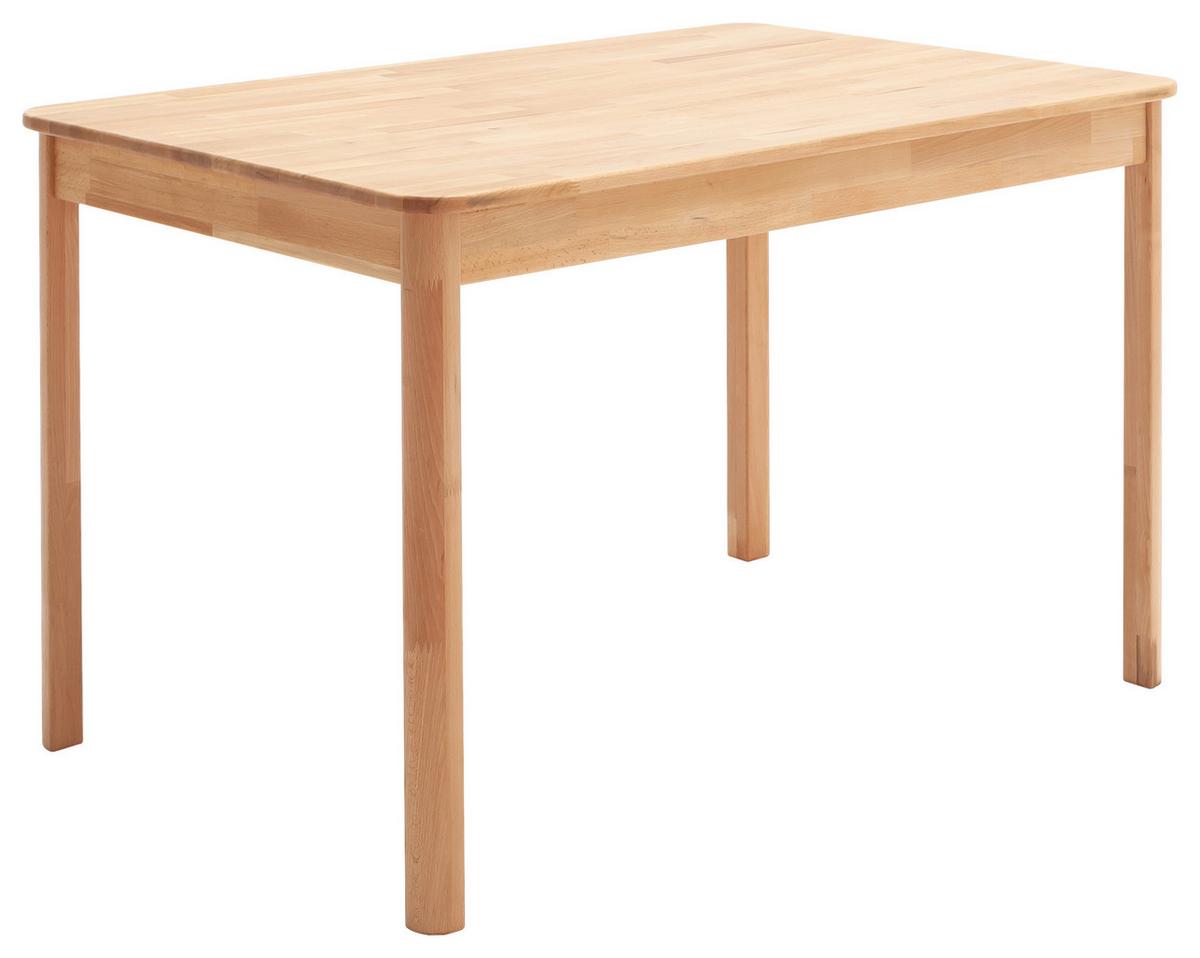 Esstisch Oskar - Kernbuche, KONVENTIONELL, Holz (120/80/76cm) - MID.YOU
