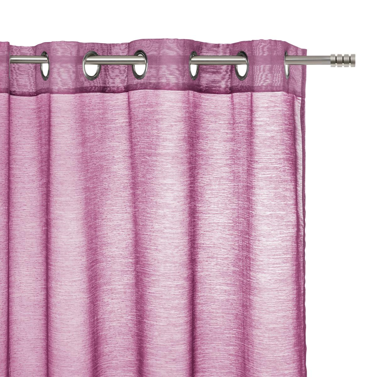 ZÁVĚS S OČKY DOLLY, 140/245 cm - šedá/antracitová, textil (140/245cm) - Modern Living