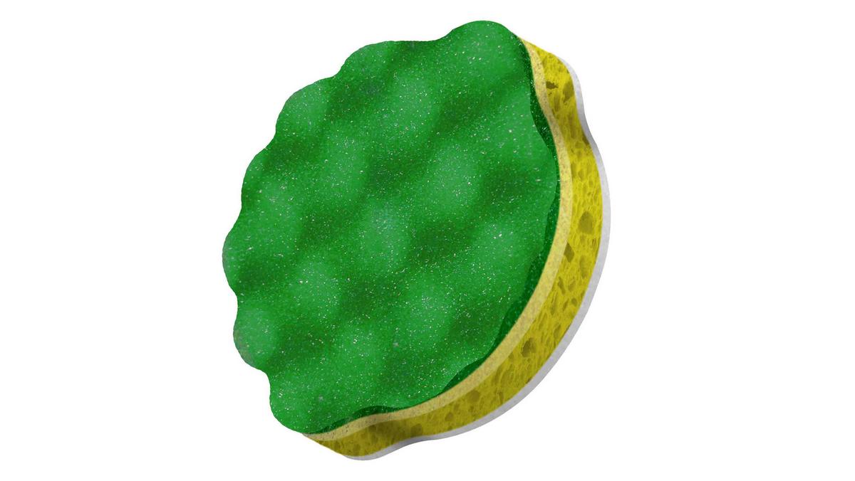 Surolószivacs Vileda Punch Lemon - Basics (10,2/15/3,2cm) - Vileda