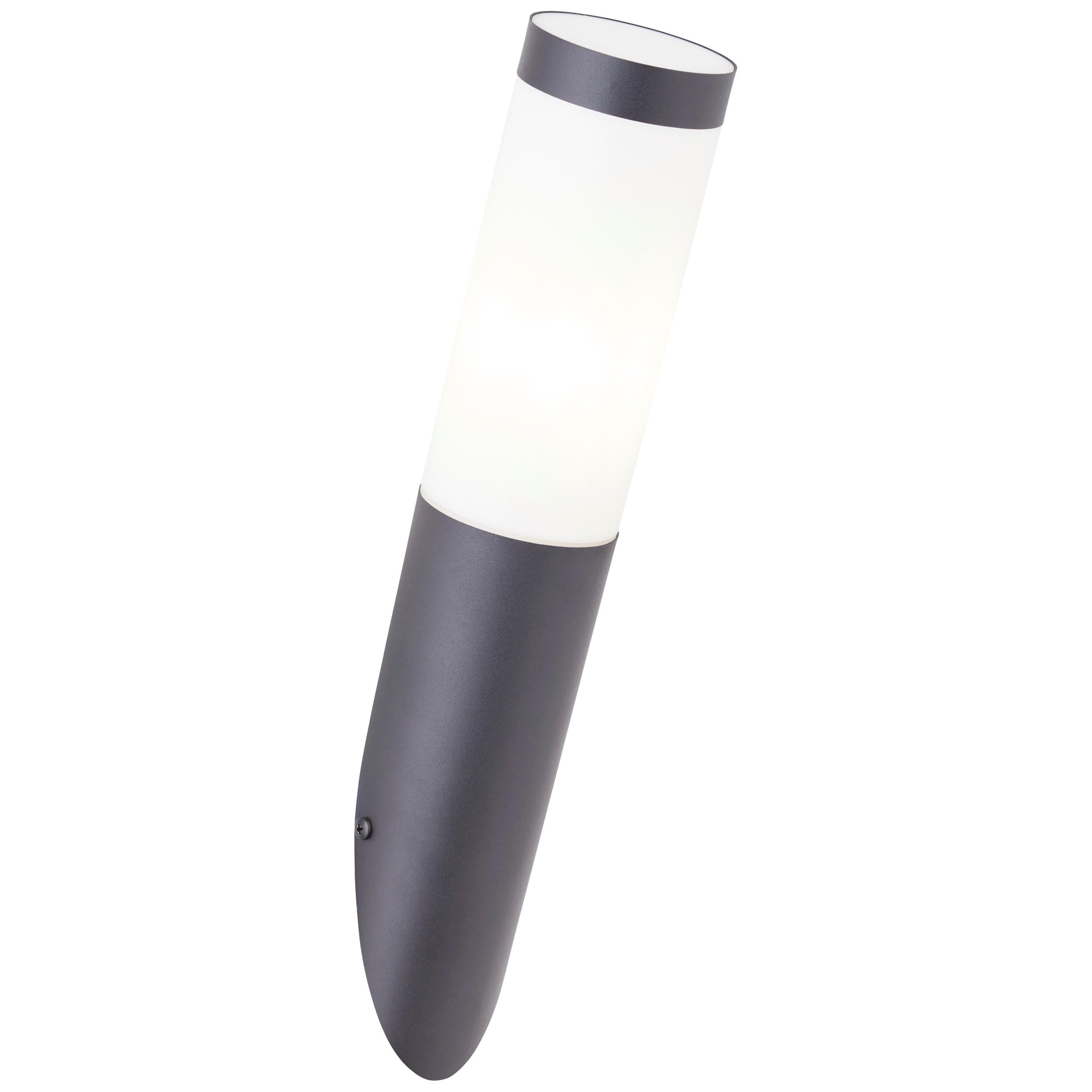 Außenwandleuchte 90944a06 Dody - Schwarz, KONVENTIONELL, Kunststoff/Metall (39,5/7,6/17cm) - Brilliant