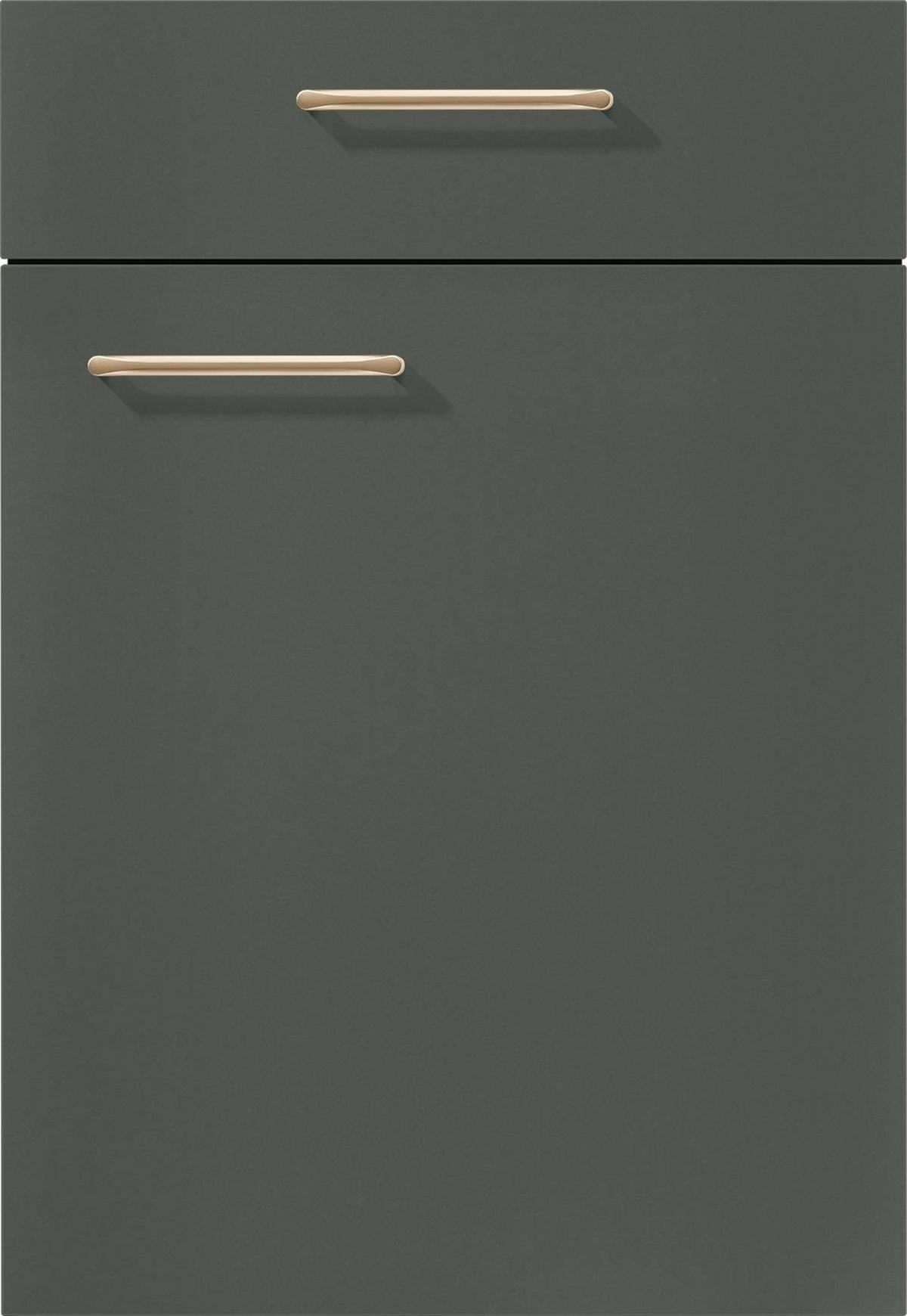 Front: Mineralgrün Ultramatt Front Eastbourne - Grün, MODERN - Vertico