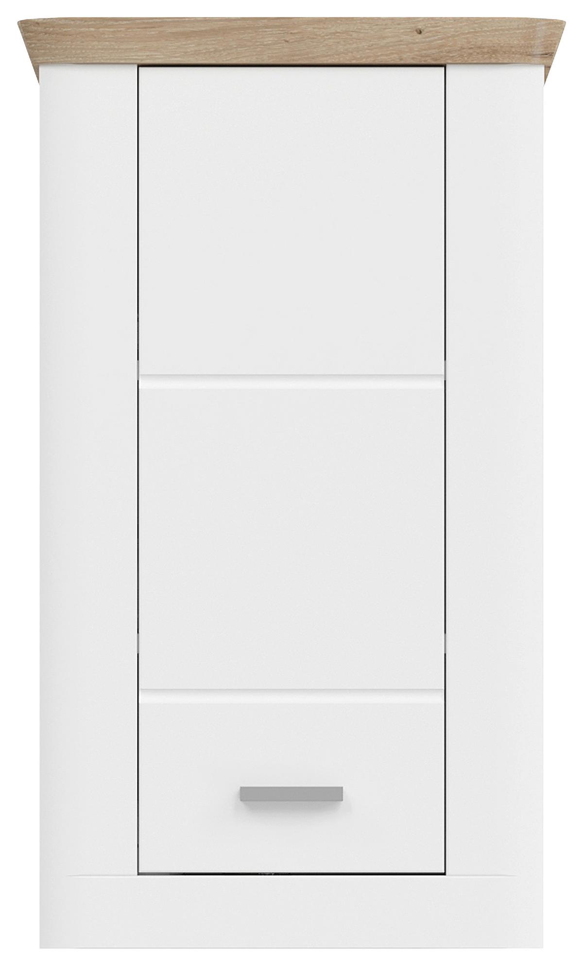 Hängeschrank Michigan - Eichefarben/Weiß, MODERN, Holzwerkstoff (45/76/20cm) - MID.YOU