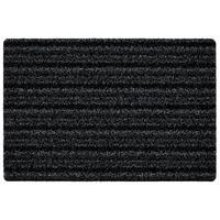 Fußmatte Patrick 40x60 Cm Schmutzabweisend - Anthrazit/Grau, Basics, Kunststoff (40/60cm) - Ondega