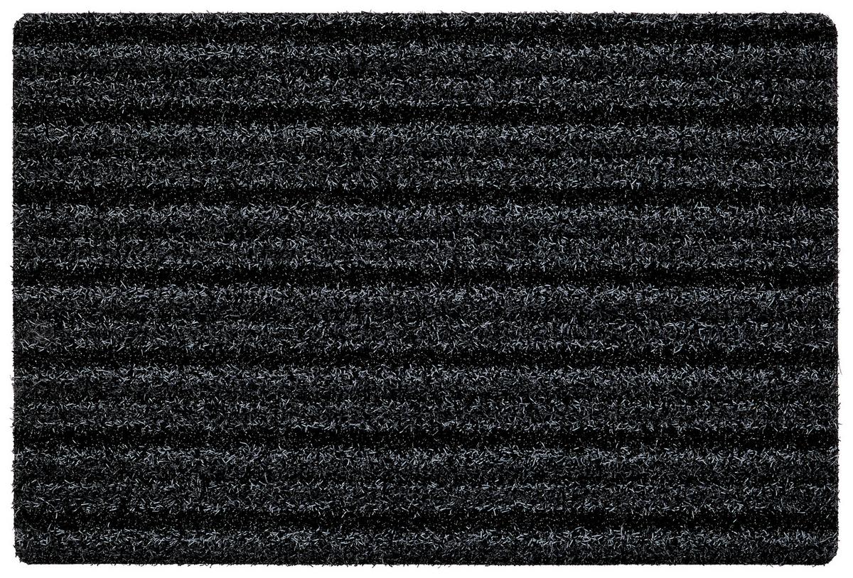 Fußmatte Patrick 40x60 Cm Schmutzabweisend - Anthrazit/Grau, Basics, Kunststoff (40/60cm) - Ondega