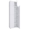 Aktenschrank Lona Weiß B: 70 Cm - Weiß, MODERN, Holzwerkstoff (70/223/39cm) - MID.YOU