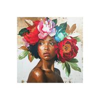 Leinwandbild Miriam -Paz- - Multicolor, KONVENTIONELL, Kunststoff/Textil (50/2,4/50cm) - James Wood