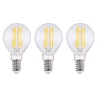 LED žiarovka 10589-3 max. 4 Watt - číra, sklo (4,5/7,8cm) - Mömax