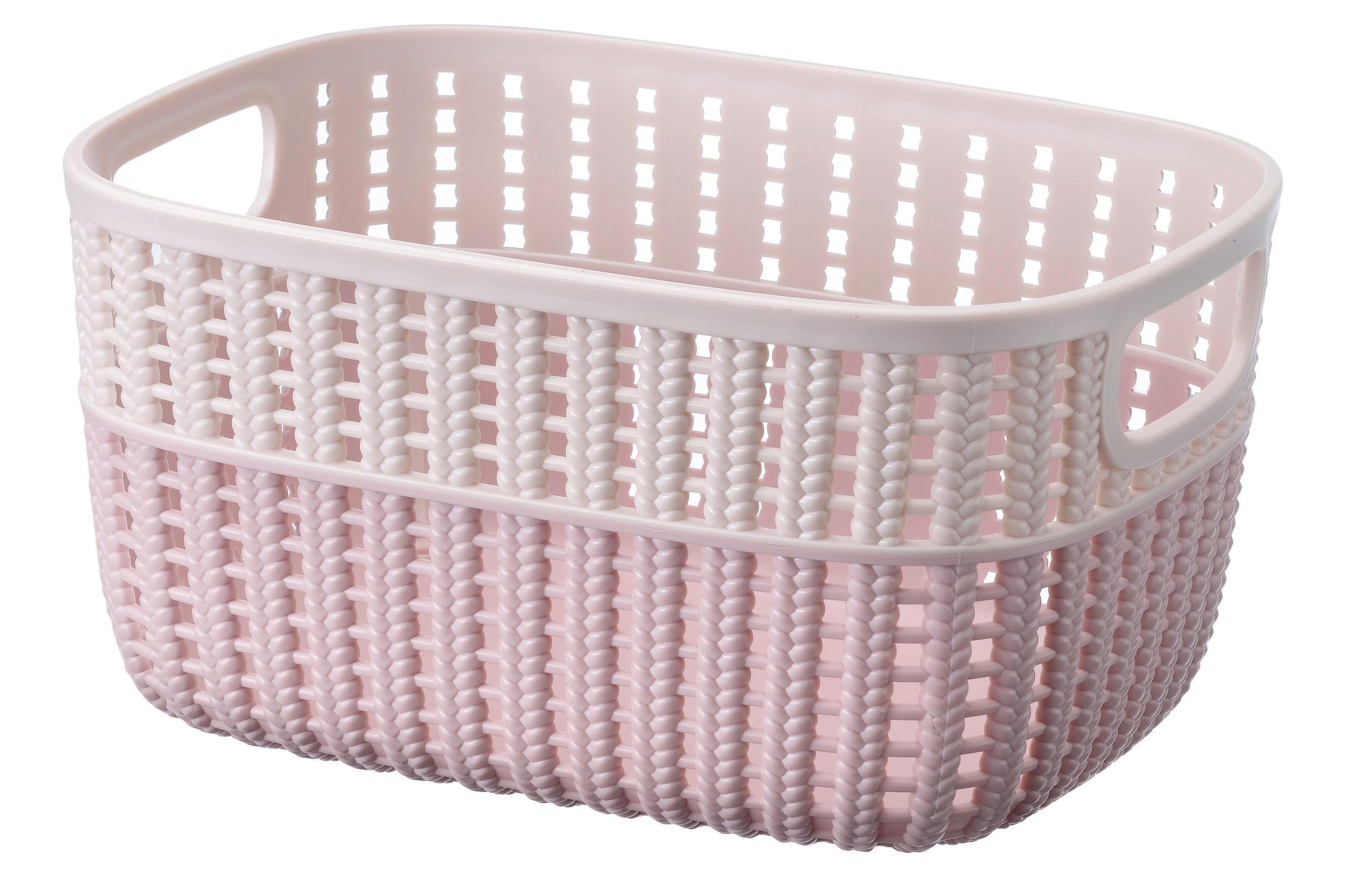 Kleiner Aufbewahrungskorb aus Kunststoff