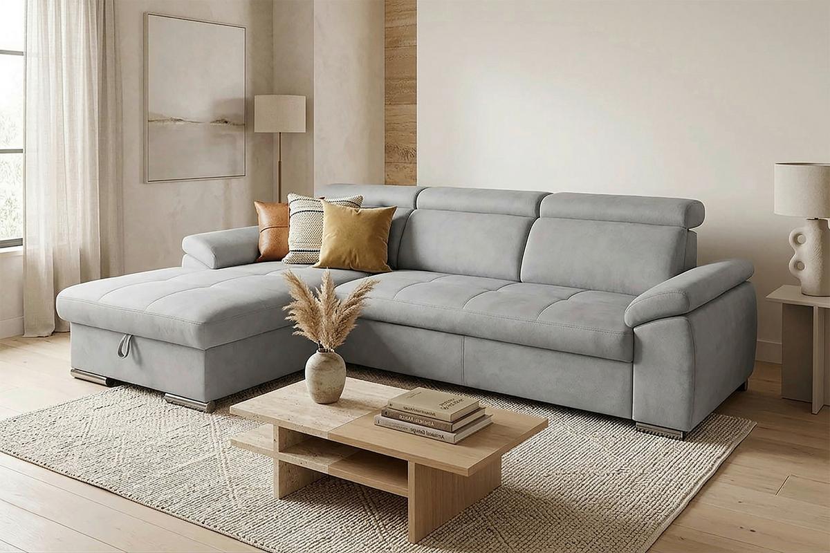 Ülőgarnitúra Modena - sötétzöld, Modern, faalapú anyag/textil (198/83-100/275cm)