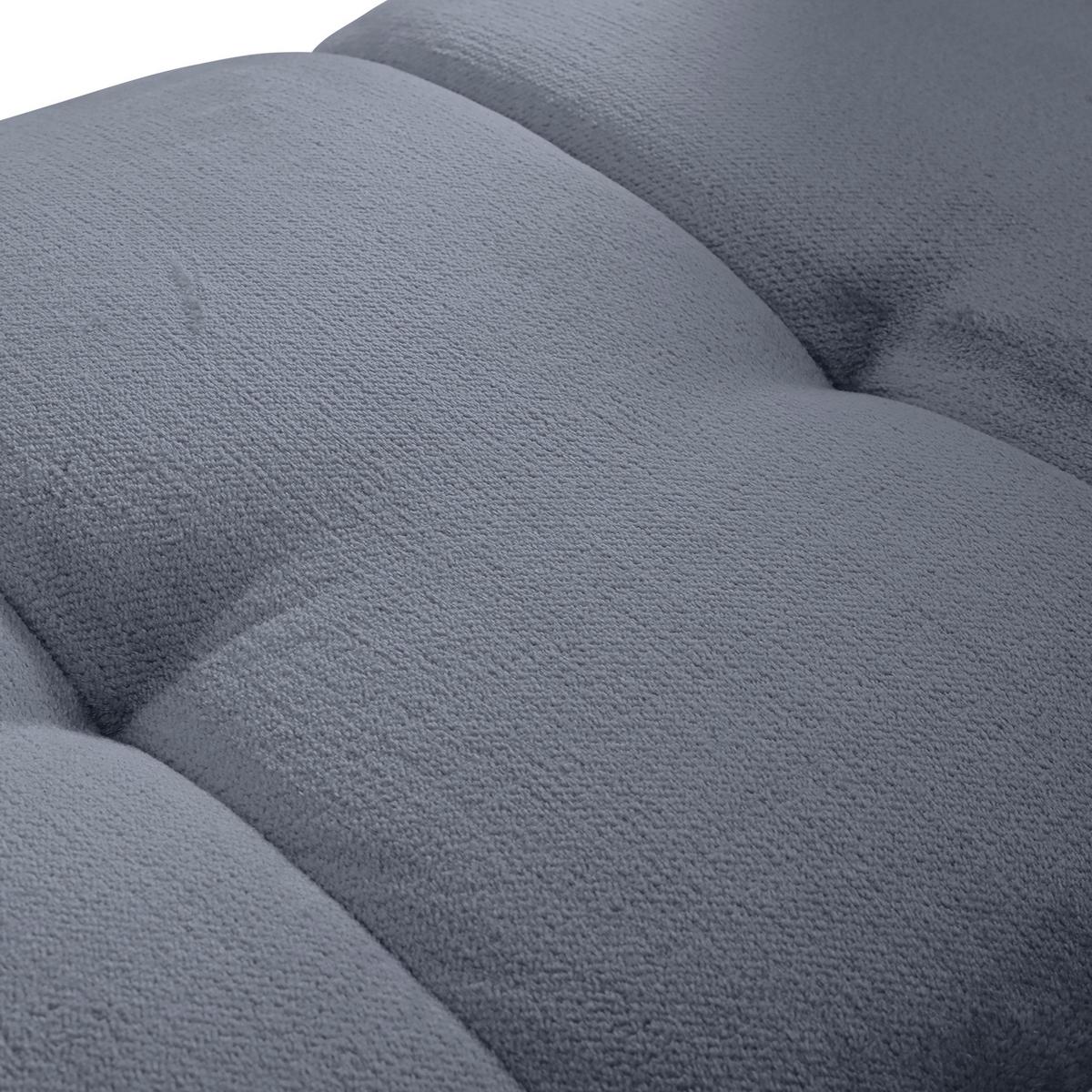 Bigsofa Sabea Petrol B: 220 Cm - Petrol/Schwarz, KONVENTIONELL, Textil (220/67/106cm) - MID.YOU