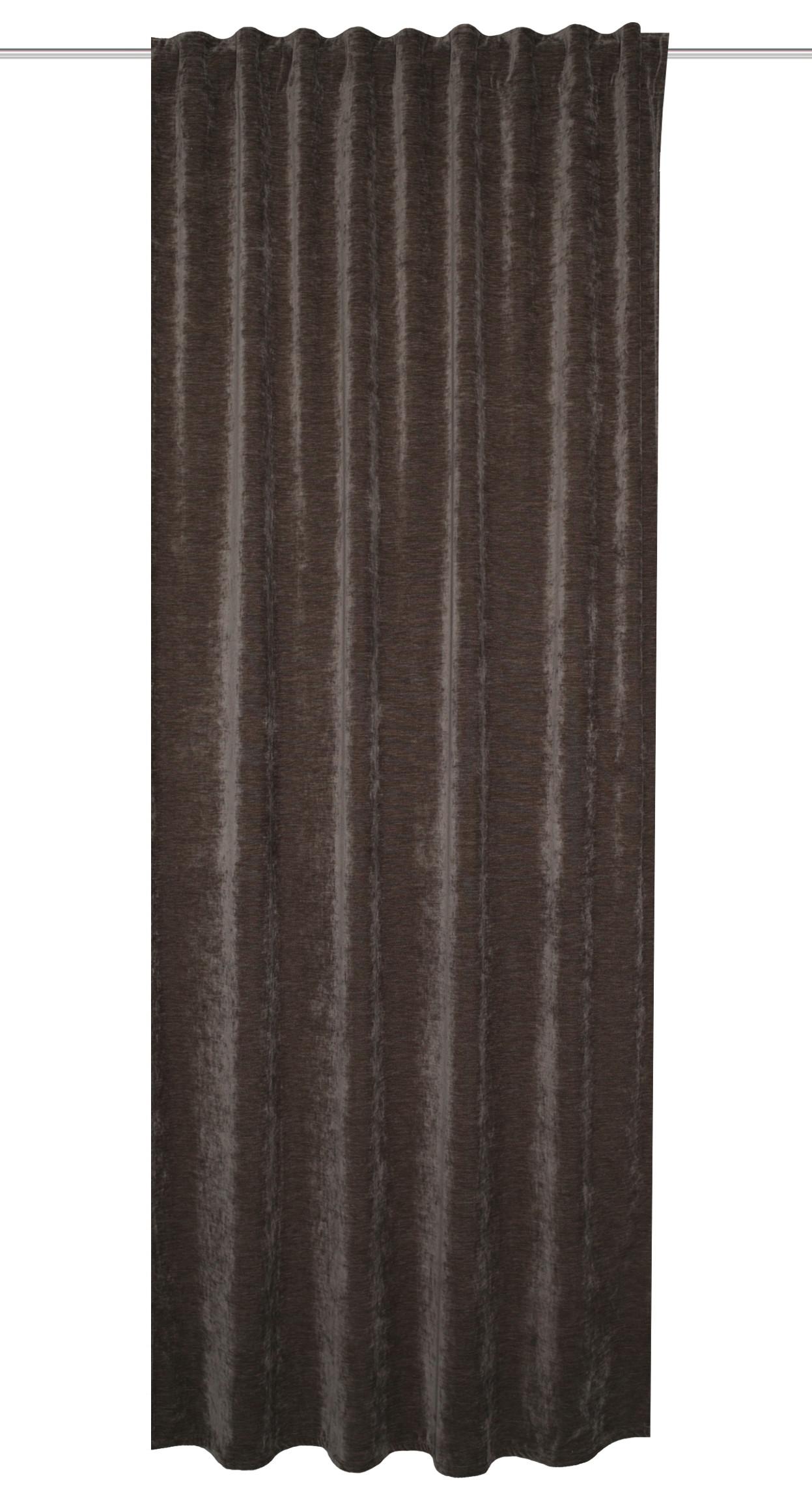 Fertigvorhang Anthrazit B: 135 Cm - Anthrazit, Basics, Textil (135/145cm) - Schmidt W. Gmbh