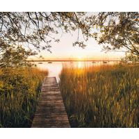 Vliestapete Sh077-Vd3 Lakeside - Natur (300/250cm)