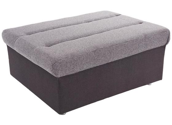 Taburet Boom - antracitová, Moderní (110/44/60cm) Taburet Boom - antracitová, Moderní (110/44/60cm)